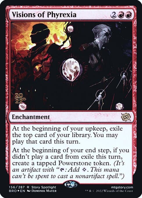 Visions of Phyrexia from The Brothers' War Promos (Rare)