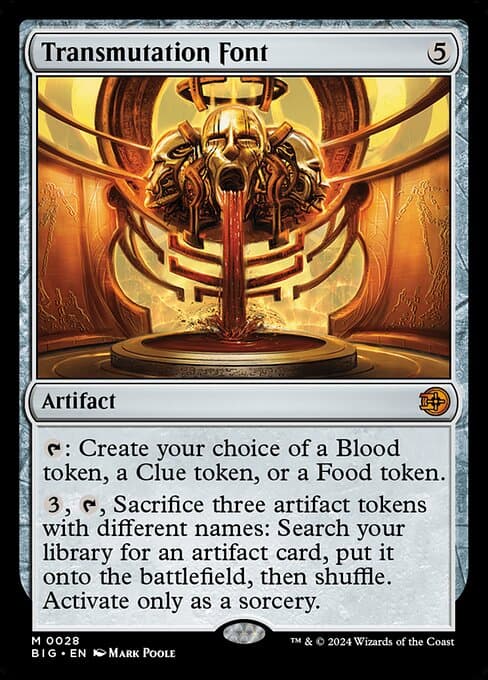 Transmutation Font (Mythic)