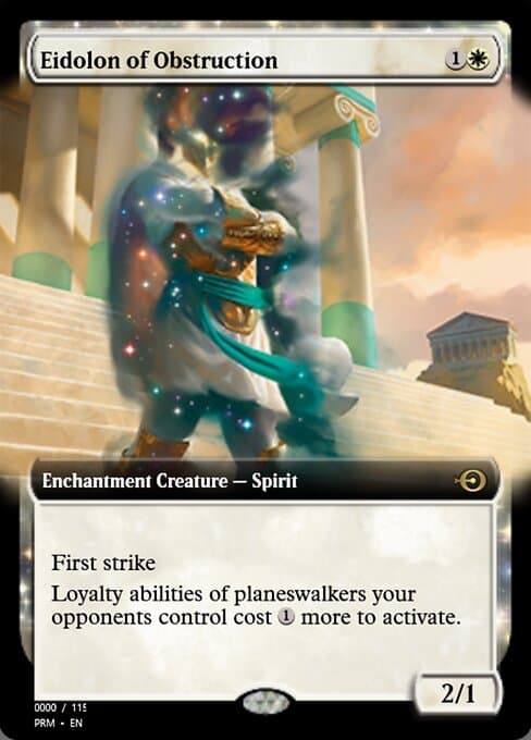 Eidolon of Obstruction from Magic Online Promos (Rare)