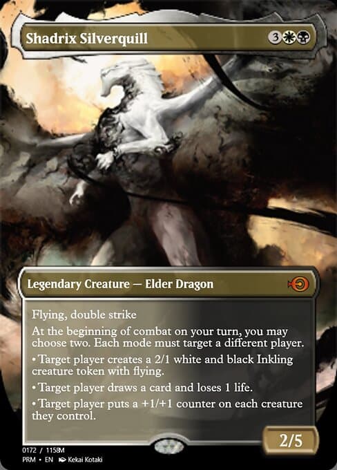 Shadrix Silverquill from Magic Online Promos (Mythic)