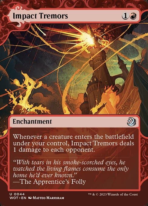 Impact Tremors from Wilds of Eldraine: Enchanting Tales (Uncommon)