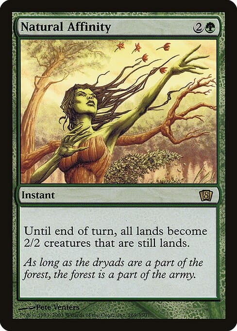 Natural Affinity from Eighth Edition (Rare)