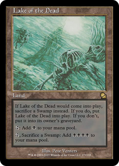 Lake of the Dead from Masters Edition (Rare)