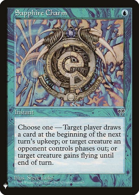 Sapphire Charm from The List (Common)