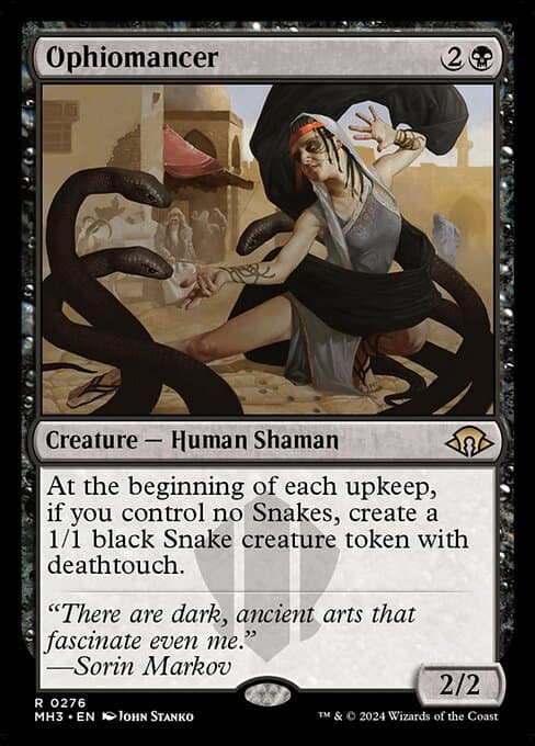 Ophiomancer from Modern Horizons 3 (Rare)
