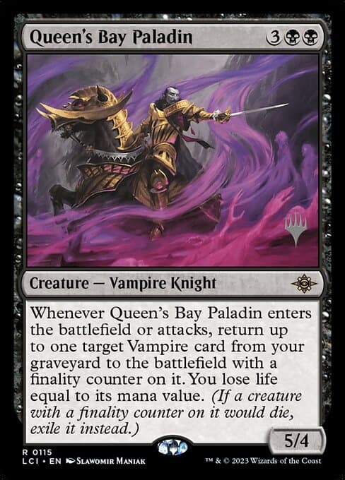 Queen's Bay Paladin from The Lost Caverns of Ixalan Promos (Rare)