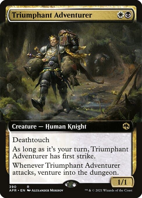 Triumphant Adventurer from Adventures in the Forgotten Realms (Rare)