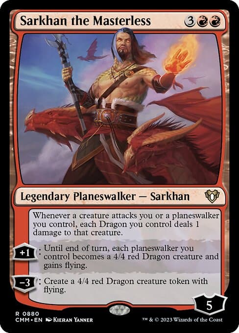 Sarkhan the Masterless (Rare)