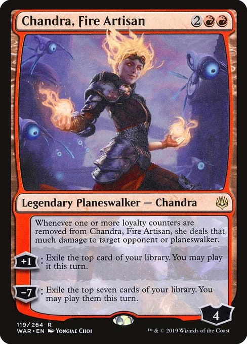 Chandra, Fire Artisan (Rare)