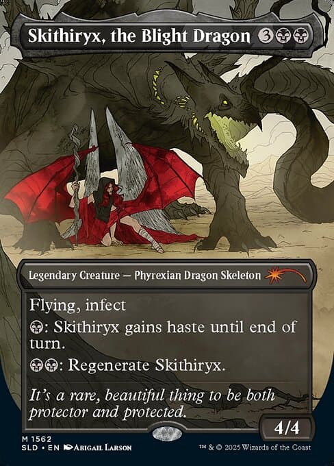 Skithiryx, the Blight Dragon from Secret Lair Drop (Mythic)