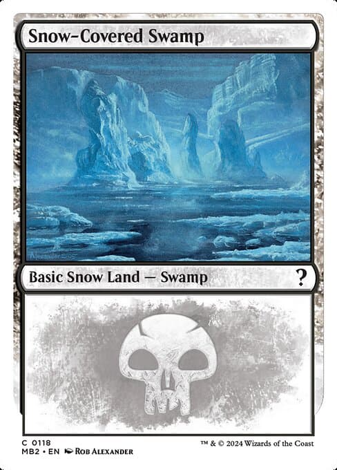 Snow-Covered Swamp (Common)