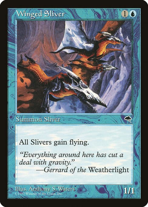 Winged Sliver from Tempest (Common)
