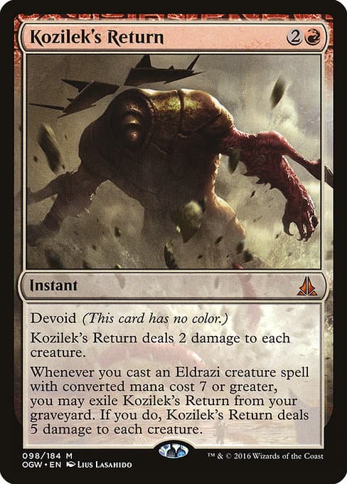 Kozilek's Return from Oath of the Gatewatch (Mythic)