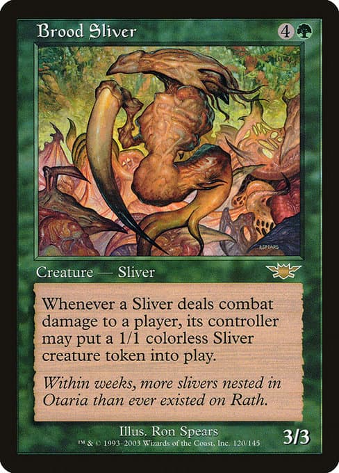 Brood Sliver from Legions (Rare)