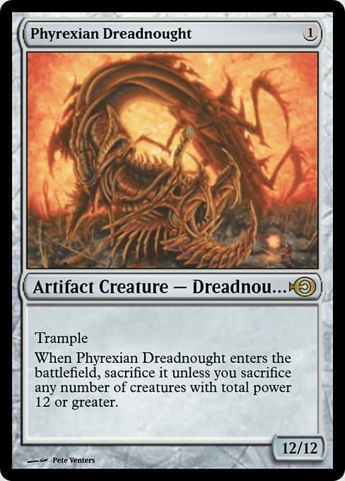 Phyrexian Dreadnought from Magic Online Promos (Rare)