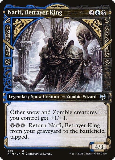 Narfi, Betrayer King from Kaldheim (Uncommon)
