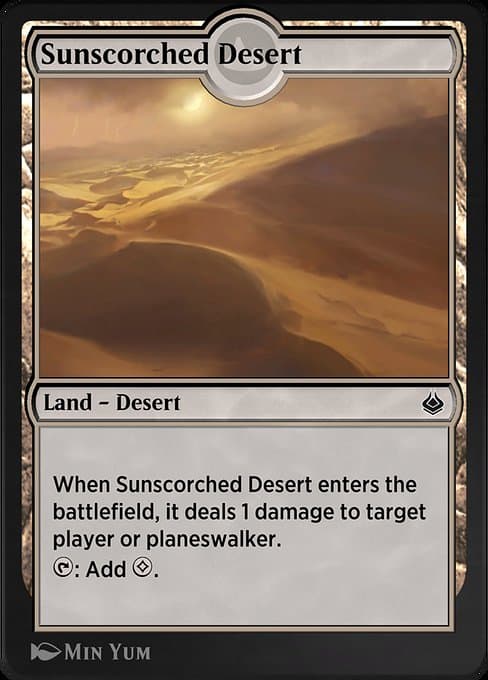 Sunscorched Desert from Amonkhet Remastered (Common)
