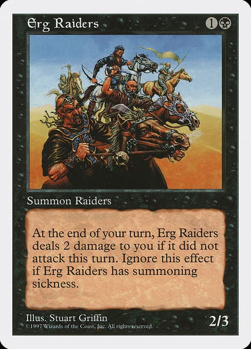 Erg Raiders from Fifth Edition (Common)