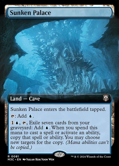 Sunken Palace from Modern Horizons 3 Commander (Rare)