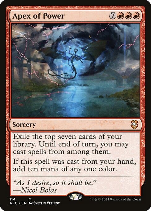 Apex of Power (Mythic)