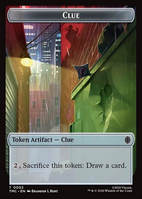 Clue from Teenage Mutant Ninja Turtles Eternal Tokens (Common)