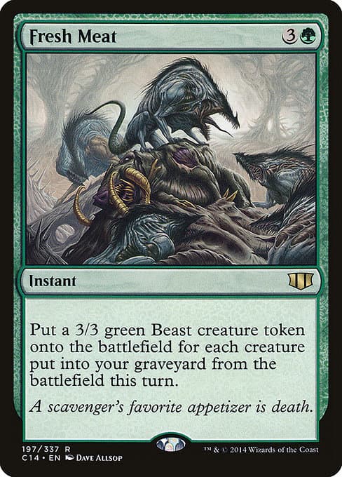 Fresh Meat from Commander 2014 (Rare)
