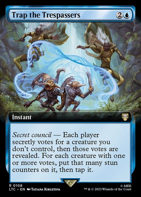 Trap the Trespassers from Tales of Middle-earth Commander (Rare)