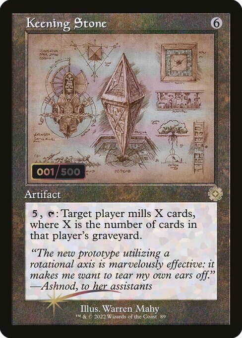 Keening Stone from The Brothers' War Retro Artifacts (Rare)