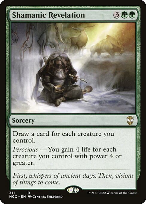 Shamanic Revelation from New Capenna Commander (Rare)