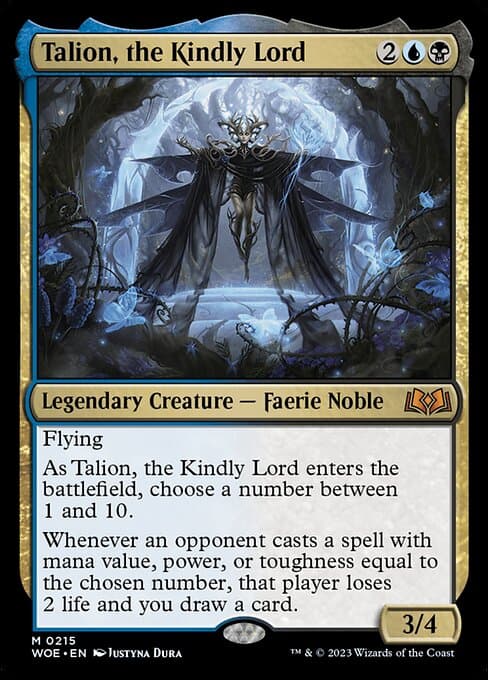 Talion, the Kindly Lord from Wilds of Eldraine (Mythic)