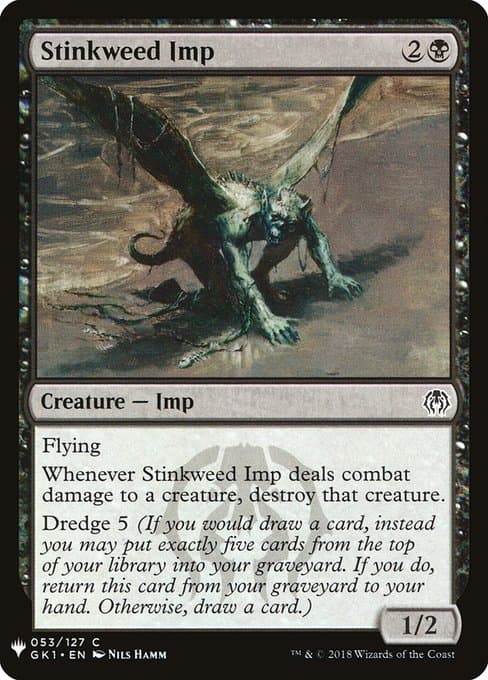 Stinkweed Imp from The List (Common)