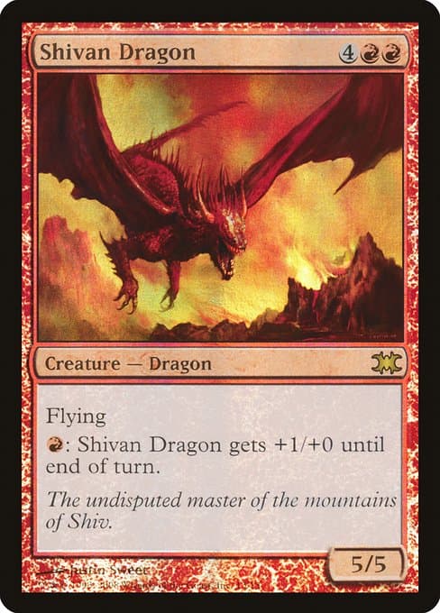 Shivan Dragon (Rare)