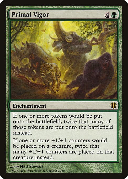 Primal Vigor from Commander 2013 (Rare)