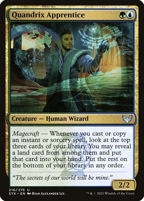 Quandrix Apprentice (Uncommon)