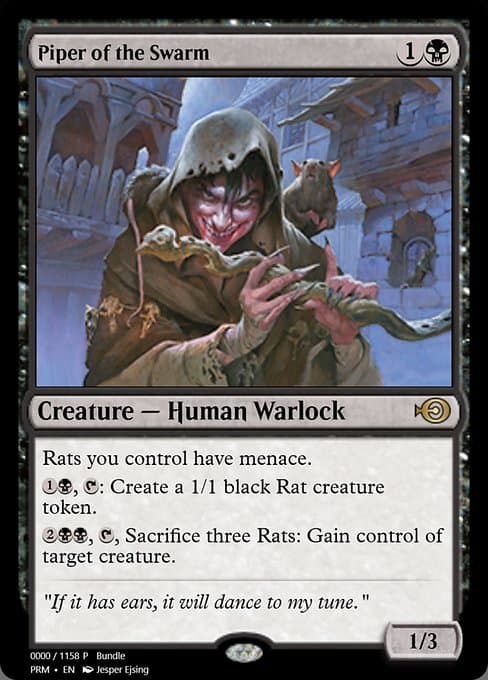 Piper of the Swarm from Magic Online Promos (Rare)