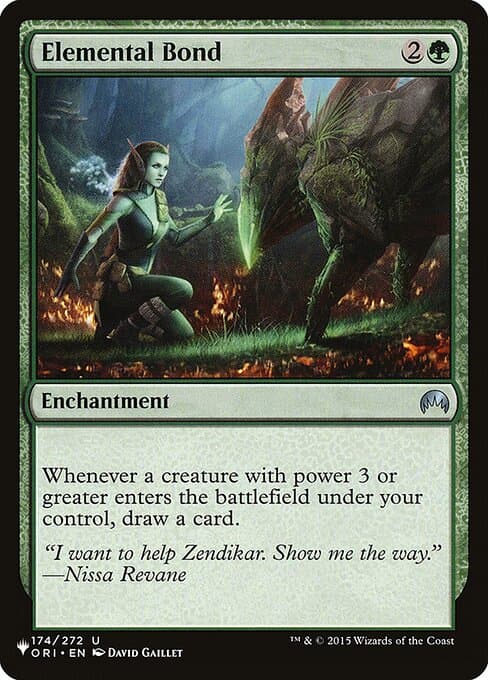 Elemental Bond from The List (Uncommon)