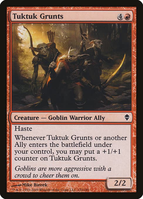 Tuktuk Grunts from Zendikar (Common)