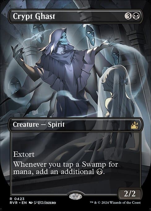 Crypt Ghast from Ravnica Remastered (Rare)