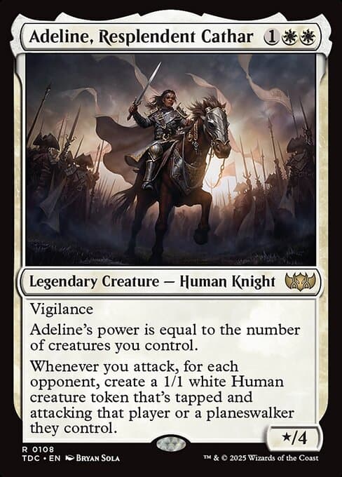 Adeline, Resplendent Cathar (Rare)