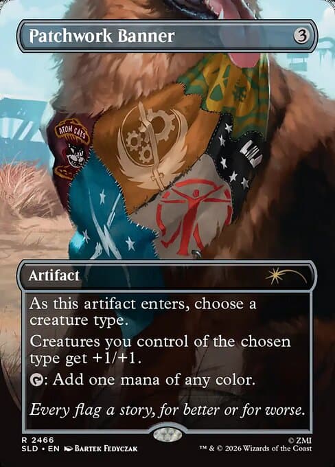 Patchwork Banner from Secret Lair Drop (Rare)