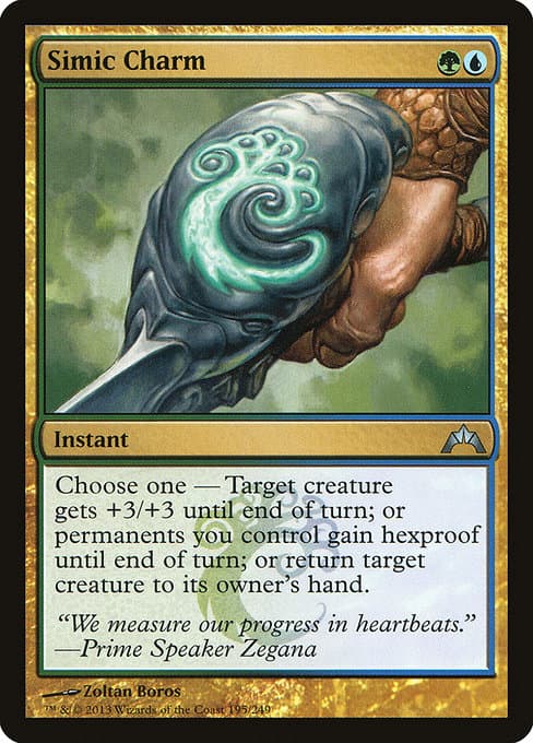 Simic Charm from Gatecrash (Uncommon)