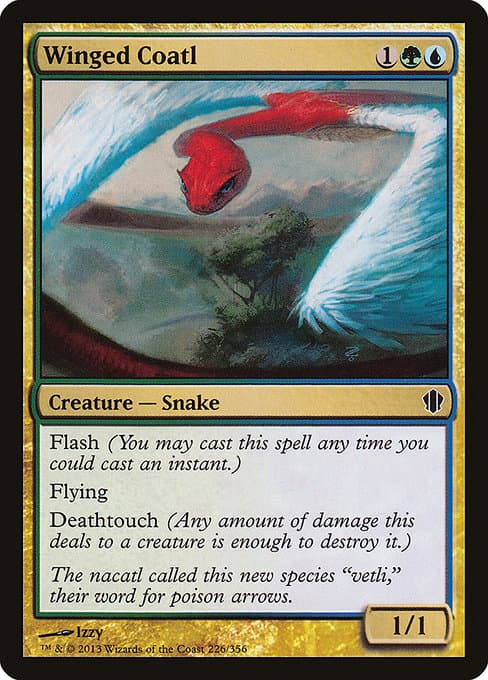 Winged Coatl from Commander 2013 (Common)