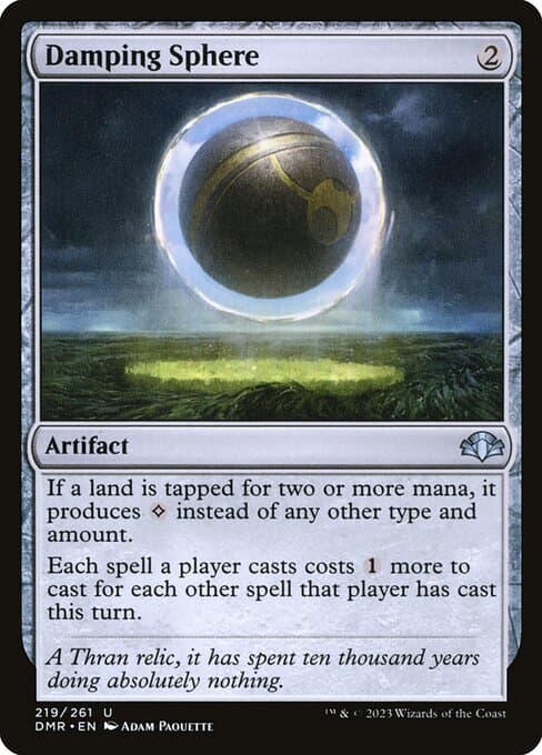 Damping Sphere from Dominaria Remastered (Uncommon)