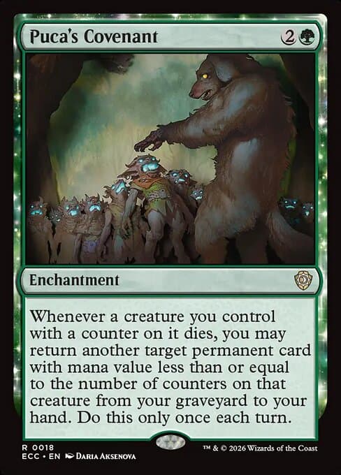 Puca's Covenant from Lorwyn Eclipsed Commander (Rare)