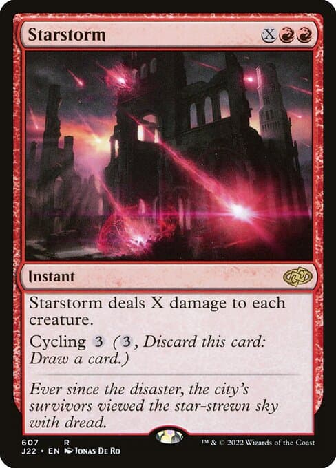 Starstorm from Jumpstart 2022 (Rare)