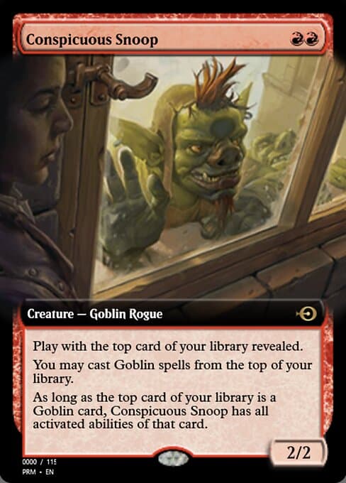 Conspicuous Snoop from Magic Online Promos (Rare)