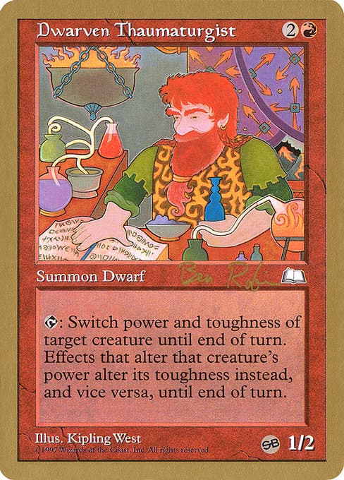 Dwarven Thaumaturgist from World Championship Decks 1998 (Rare)