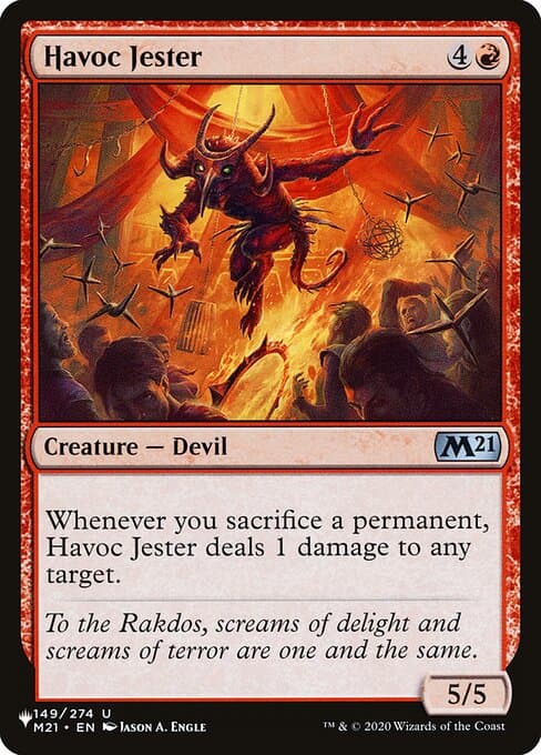 Havoc Jester from The List (Uncommon)