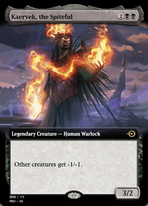 Kaervek, the Spiteful from Magic Online Promos (Rare)