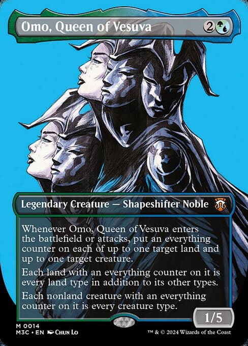 Omo, Queen of Vesuva from Modern Horizons 3 Commander (Mythic)